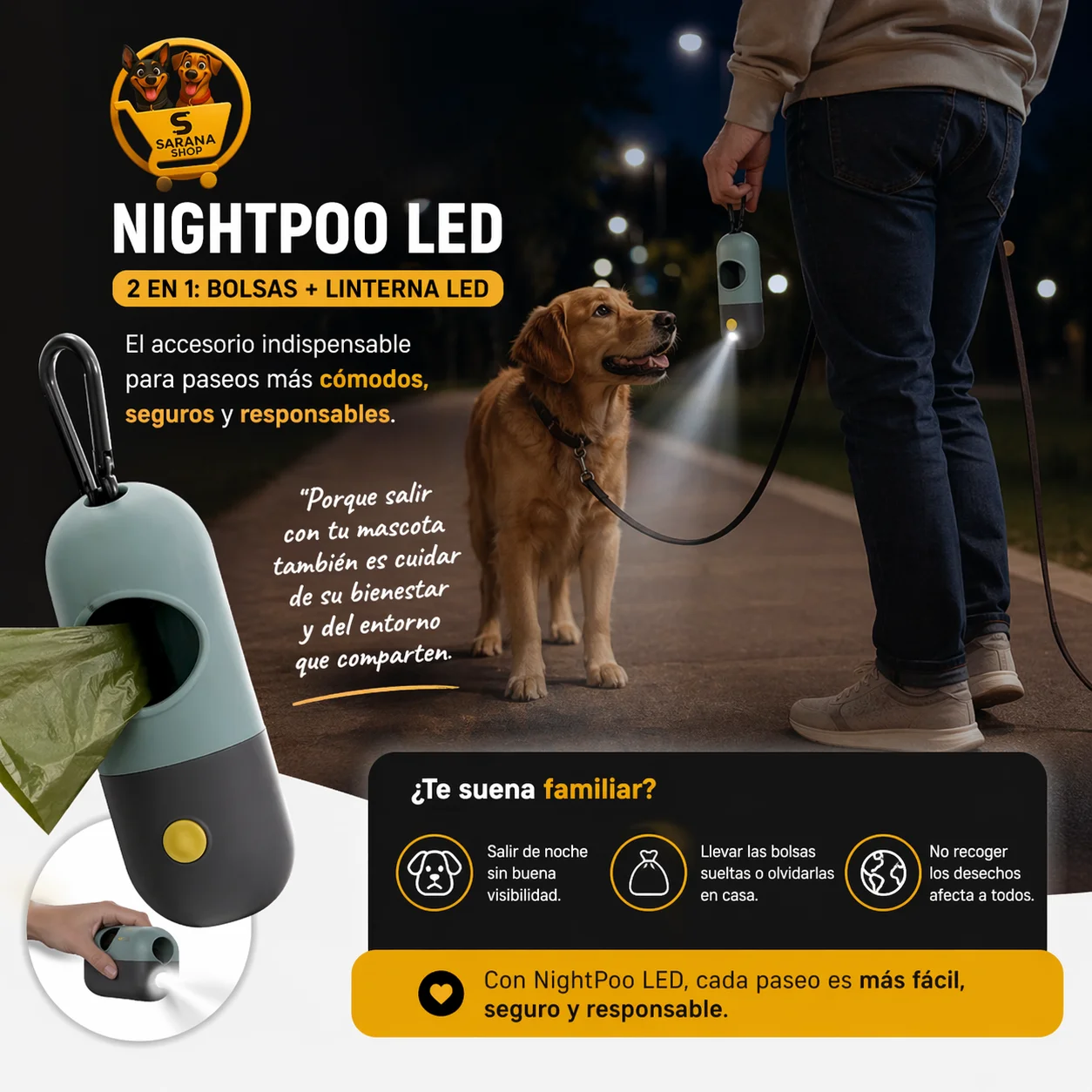 NIGHTPOO LED